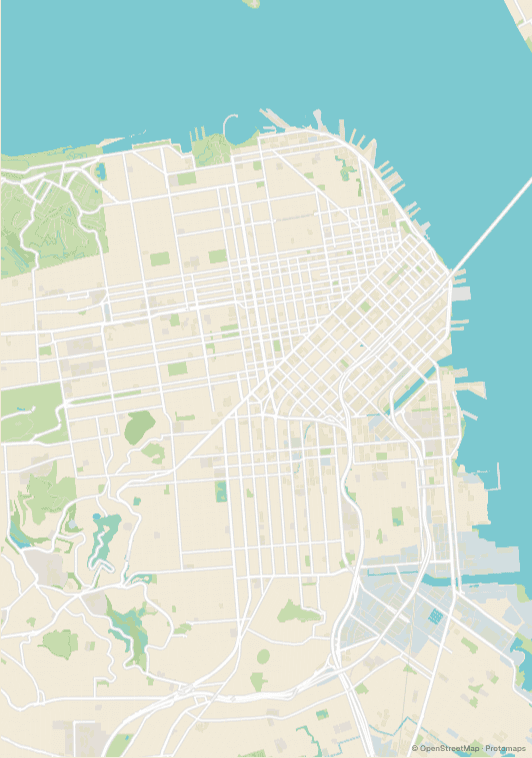 Map of San Francisco